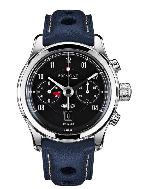 Replica Bremont Watch JAGUAR MKII Black Dial